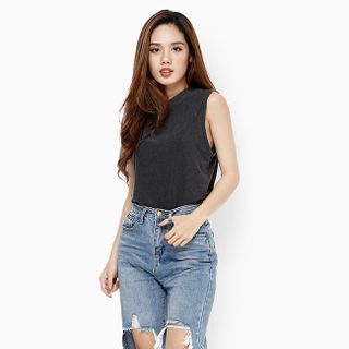 Áo thun nữ thời trang sát nách cá tính