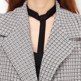 Áo ghile vest dáng dài họa tiết trẻ trung duyên dáng