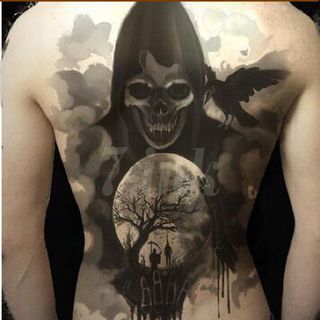 tattoo kin lưng