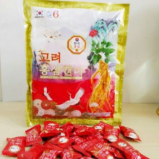 Kẹo Hồng Sâm con Hạc 6 năm tuổi Hàn Quốc 200g/gói