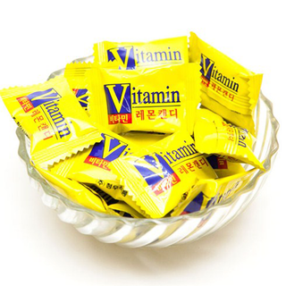 Kẹo Cứng Trái Cây Hàn Quốc Vị Chanh 100g/gói