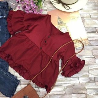 áo babydoll tay bèo