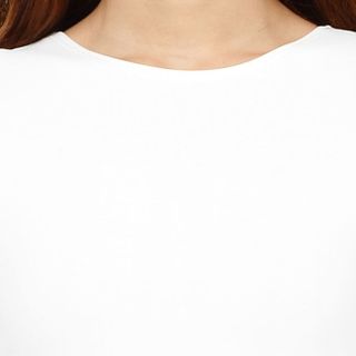 Đầm thời trang nữ body tay dài màu trắng