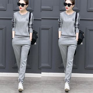 Đồ bộ thể thao thu đông nữ TT95
