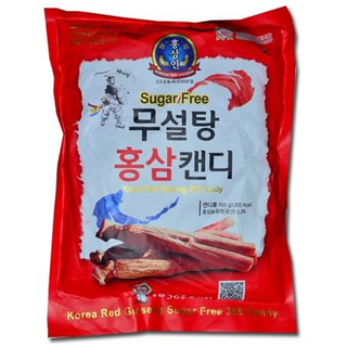 Kẹo Hồng Sâm Không Đường Đỏ Hàn Quốc Sugar Free 500g/gói