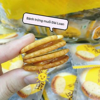 Bánh quy nhân trứng muối Đài Loan gói 500g