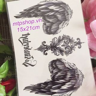 hinh xăm dán băp tay