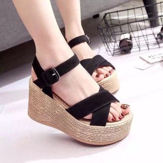 giày sandal xuồng cao 9cm