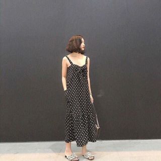 đầm maxi bi