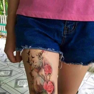 hinh xăm dán băp tay