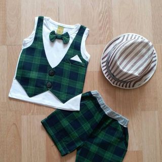 Bộ Giả Vest Sát Nách Bé Trai Size 1-8