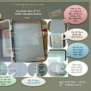 hộp điện chống thấm nước đấu nối terminla ip 67