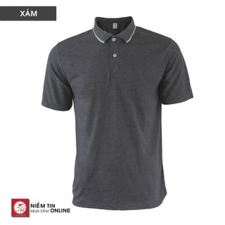Áo thun cổ trụ nam LAKA