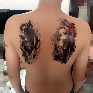 hinh xam dan bap tay