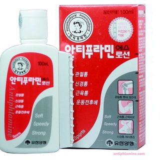 Dầu nóng xoa bóp Antiphlamine Hàn Quốc 100ml