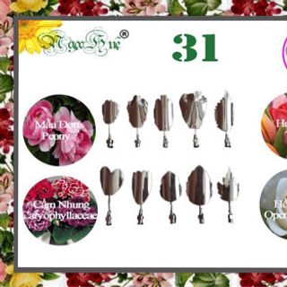 Bộ Dụng Cụ Làm Rau Câu 3D Ngọc Huệ hàng chuẩn