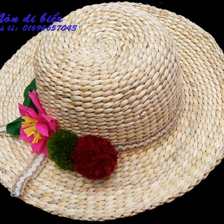 Nón lục bình - Nón đi biển