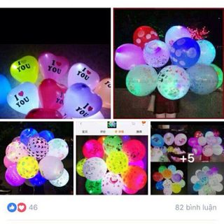 BONG BÓNG ĐÈN LED- COMBO 10 CÁI