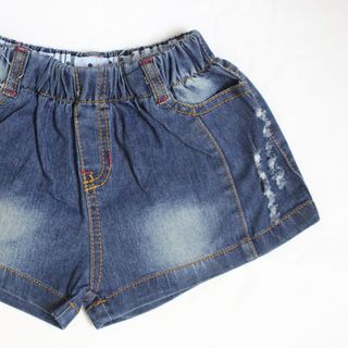 Quần short jean bé gái xinh xắn giá sỉ