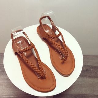 giay sandal thắt bính