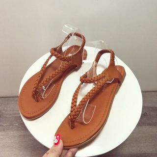 giay sandal thắt bính