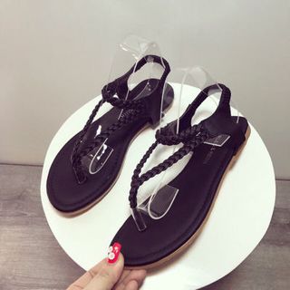 giay sandal thắt bính
