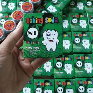 Baking Soda mix bạc hà