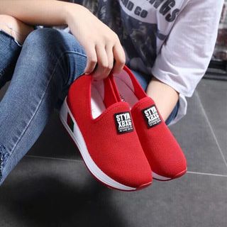 giày mọi độn đế