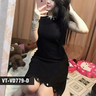 đầm len kiểu