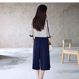 Sét quần ống rộng