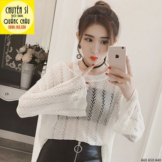 ÁO DỆT TAY LOE