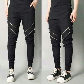 QUẦN JOGGER KAKI NAM - Dây kéo