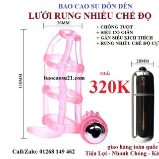 bán lẻ bán sỉ sextoy bao cao su đôn dên lưới rung giá sỉ