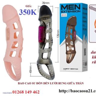 bán lẻ bán sỉ sextoy bao cao su đôn dên quai đeo chống tuột lưới rung thân giá sỉ