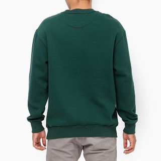 Áo thun tay dài unisex màu xanh lá