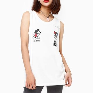 Áo thun nữ năng động màu trắng