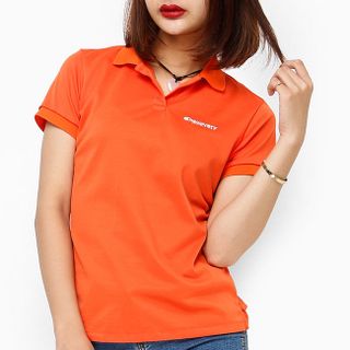 Áo thun nữ form cá sấu màu cam