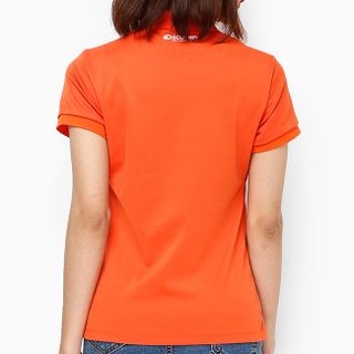 Áo thun nữ form cá sấu màu cam