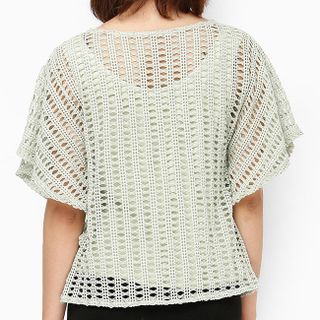 Áo kiểu thời trang lưới giả set M2