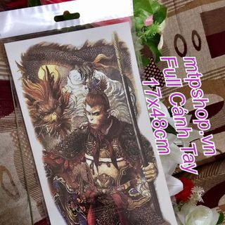 hinh xăm dán kín tay
