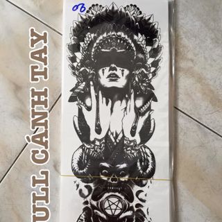 hình xăm dán kín tay