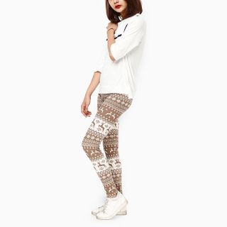 Quần thun dài họa tiết thổ cẩm