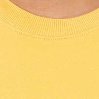Áo thun tay dài unisex màu vàng