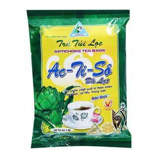 Trà túi lọc Actiso Atiso Ladophar - Gói 100