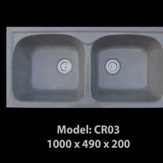 Chậu rửa chén đá nhân tạo CR03 Sài Gòn