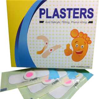 Miếng dán trị mụn cóc - mắt cá chân Plasters
