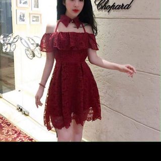 Đầm Ren Cổ Bẻ