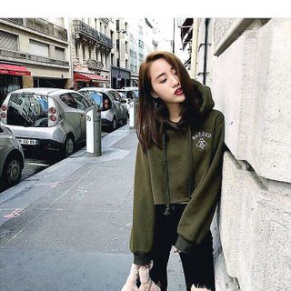 hoodie rêu