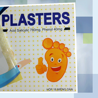 Miếng dán trị mụn cóc - mắt cá chân Plasters
