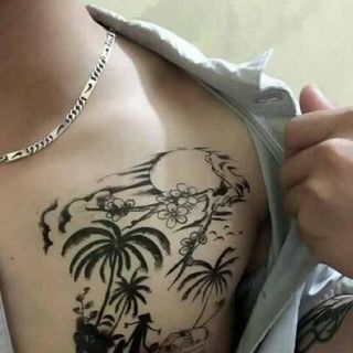 hình xăm dán cha mẹ